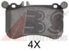 MERCE 0064206620 Brake Pad Set, disc brake